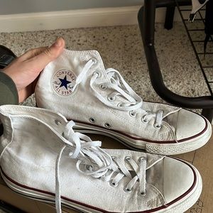 Converse high tops women size 10